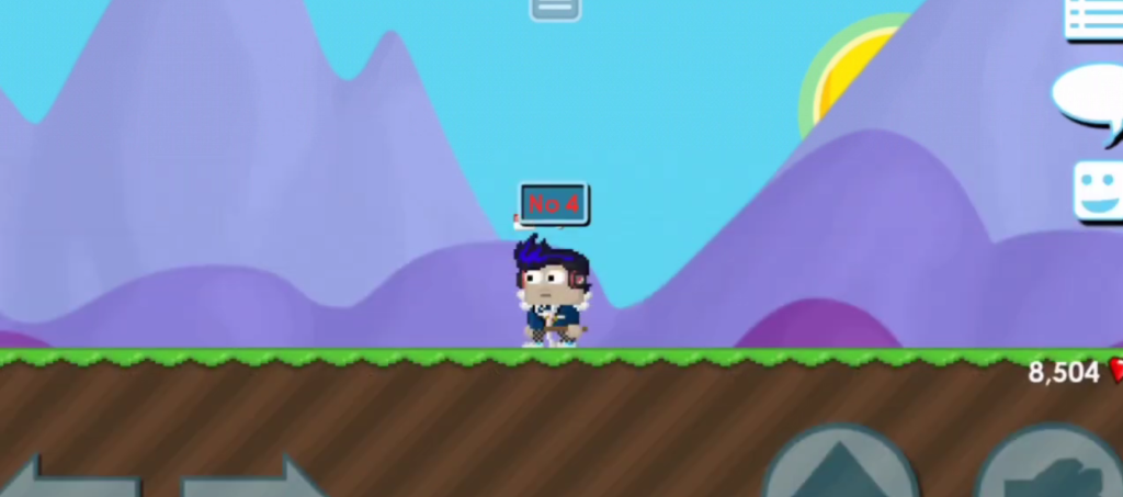 cara membuat teks berwarna di growtopia