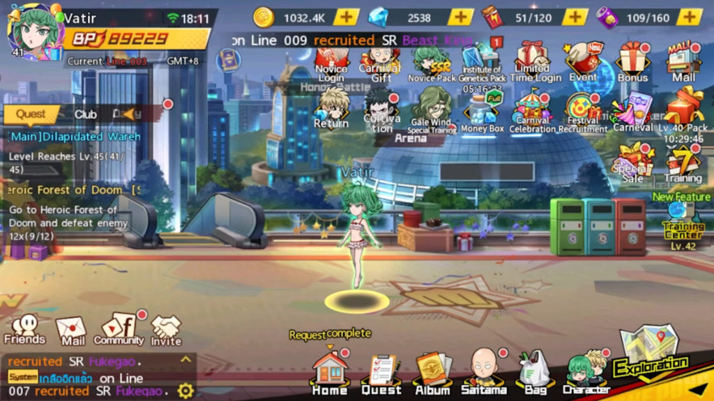 cara meningkatkan battle point one punch man the strongest