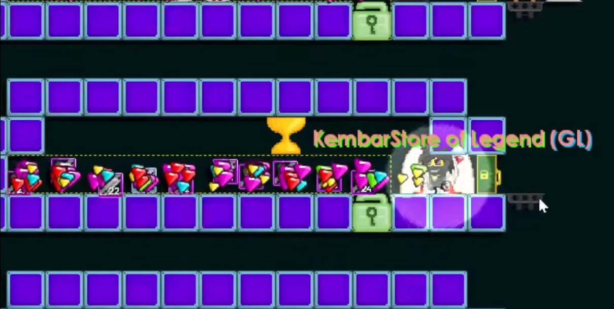 Item Extra Gems di Growtopia