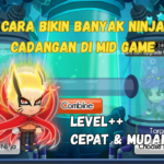 cara bikin ninja cadnagan di mid game ninja heroes