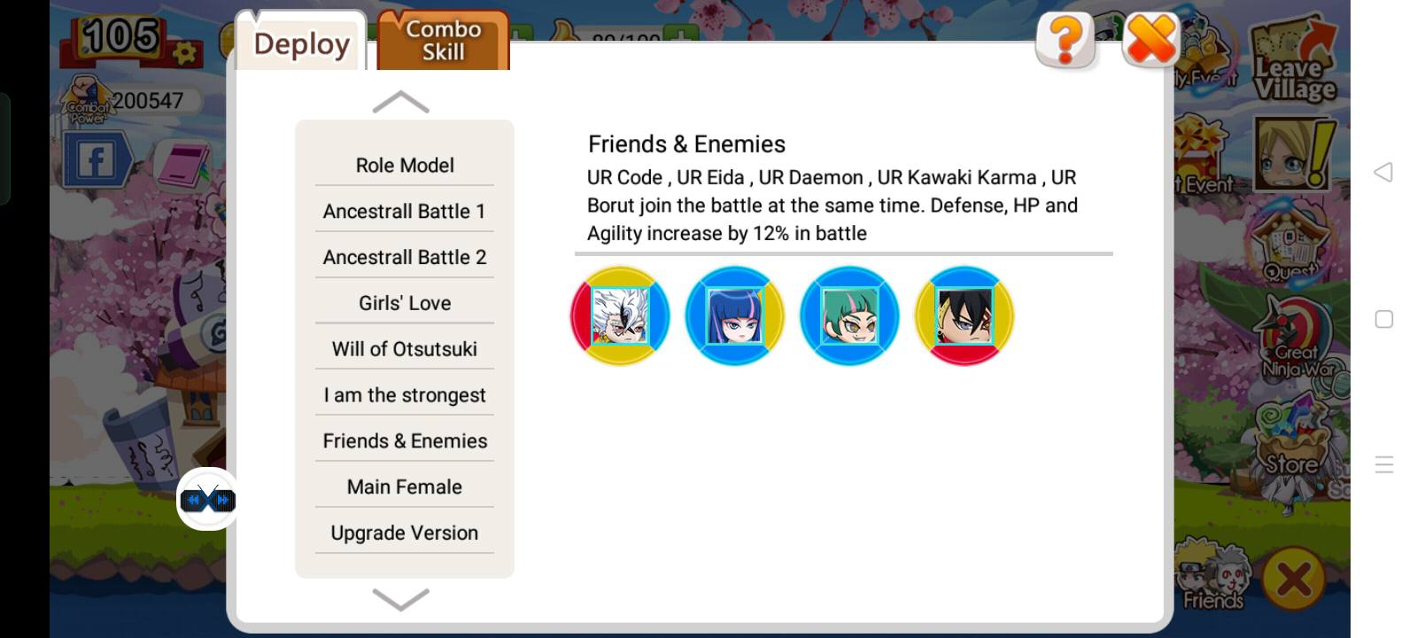 Deploy Friends and Enemies