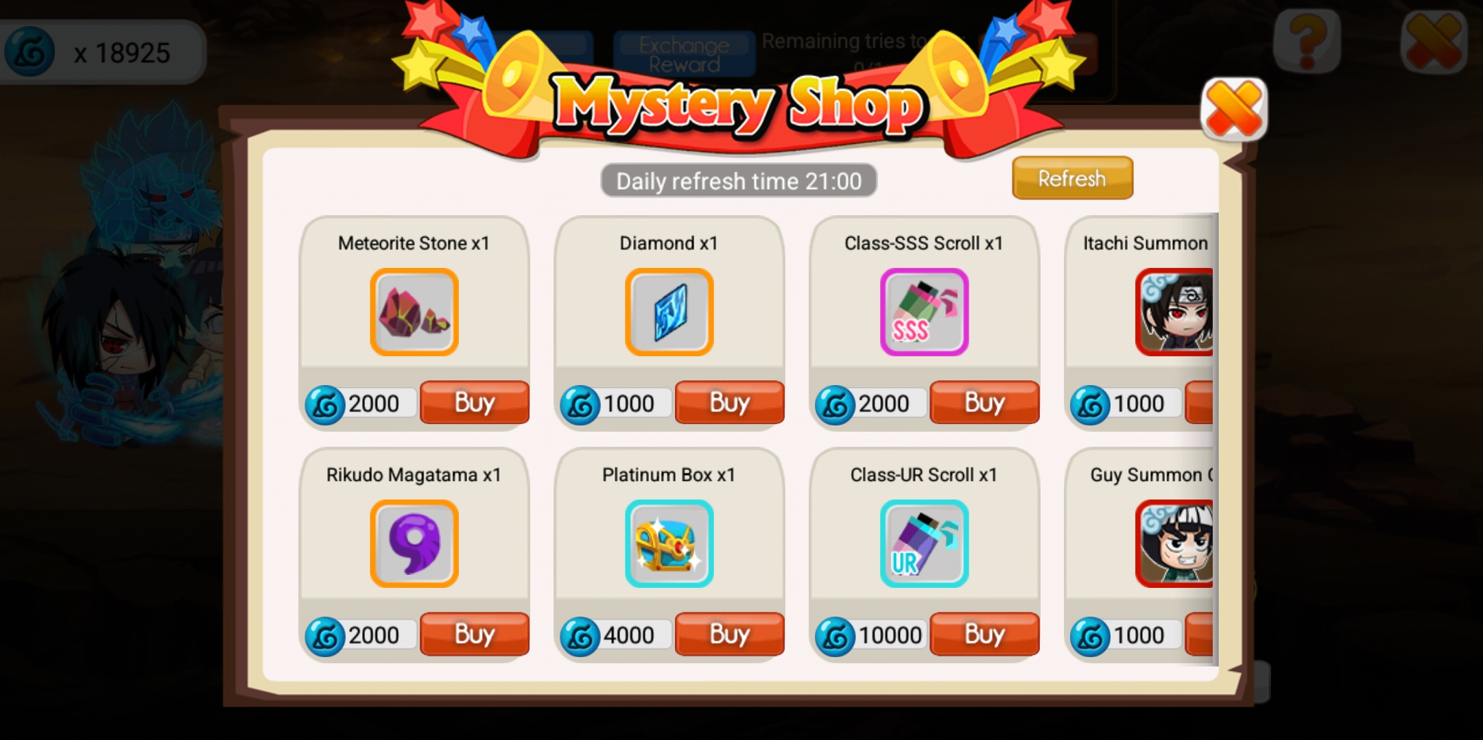 Mystery Shop Great Ninja War
