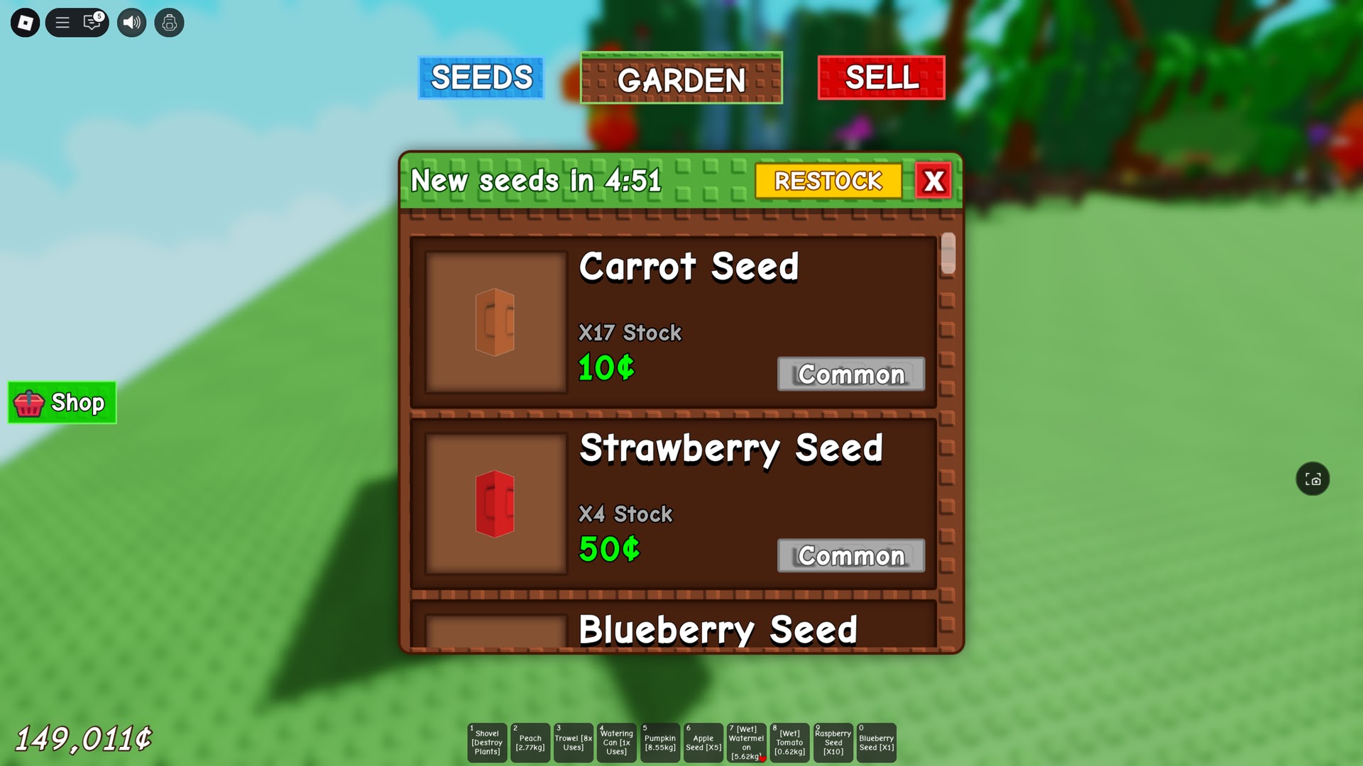 Daftar Seed, Panduan, serta Tips mengenai Seed di Grow a Garden
