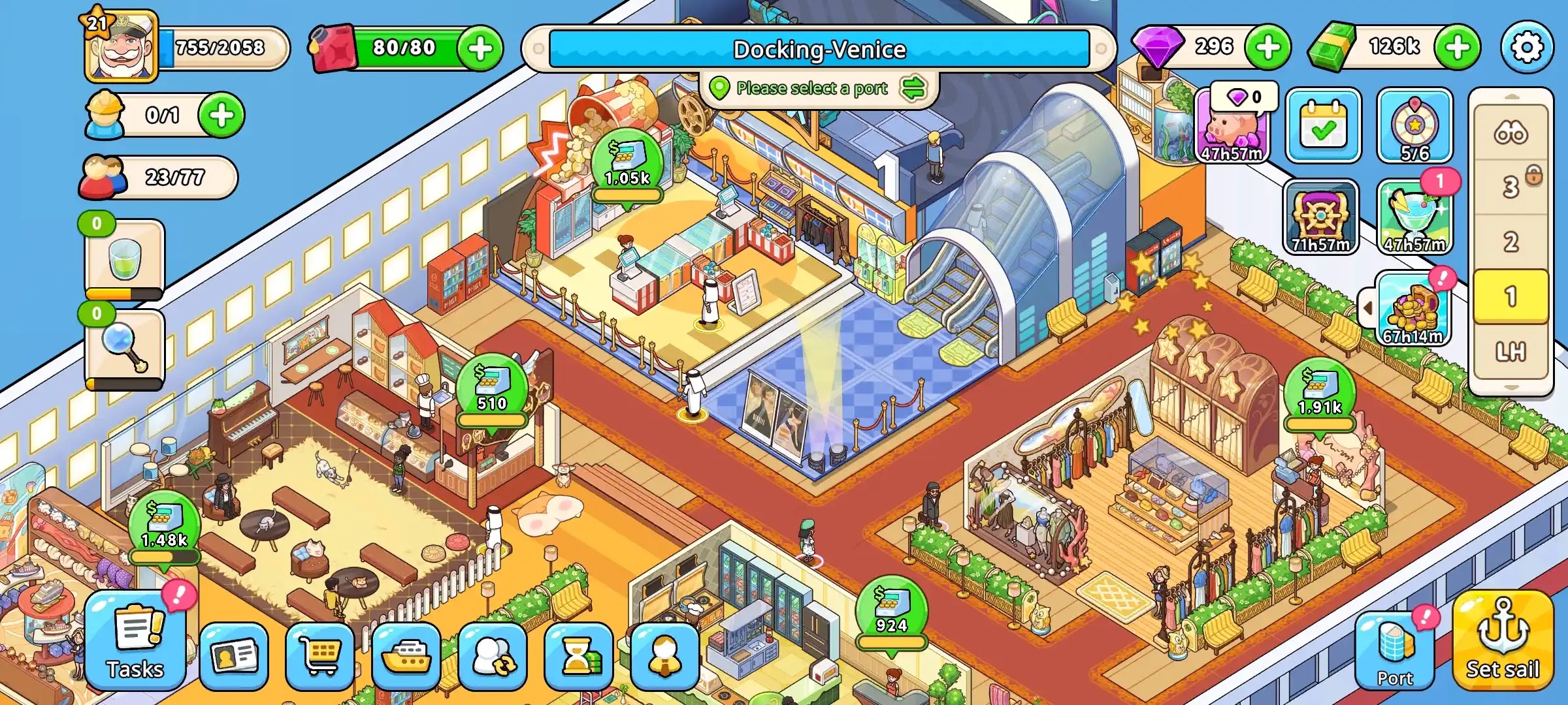 Area Biskop dan Wardrobe My Cruise