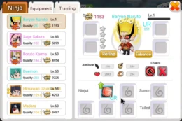 Profil dan Jutsu Baryon Naruto | Ninja Heroes New Era