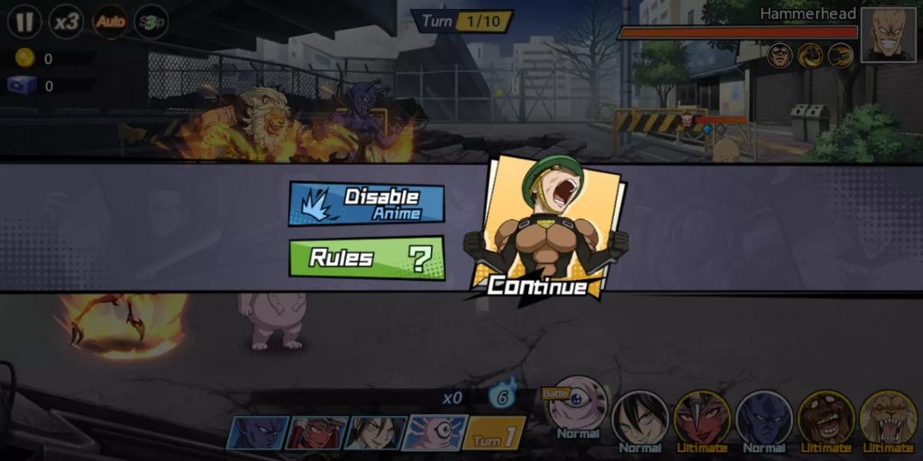Mematikan Animasi Skill Saat Pertarungan