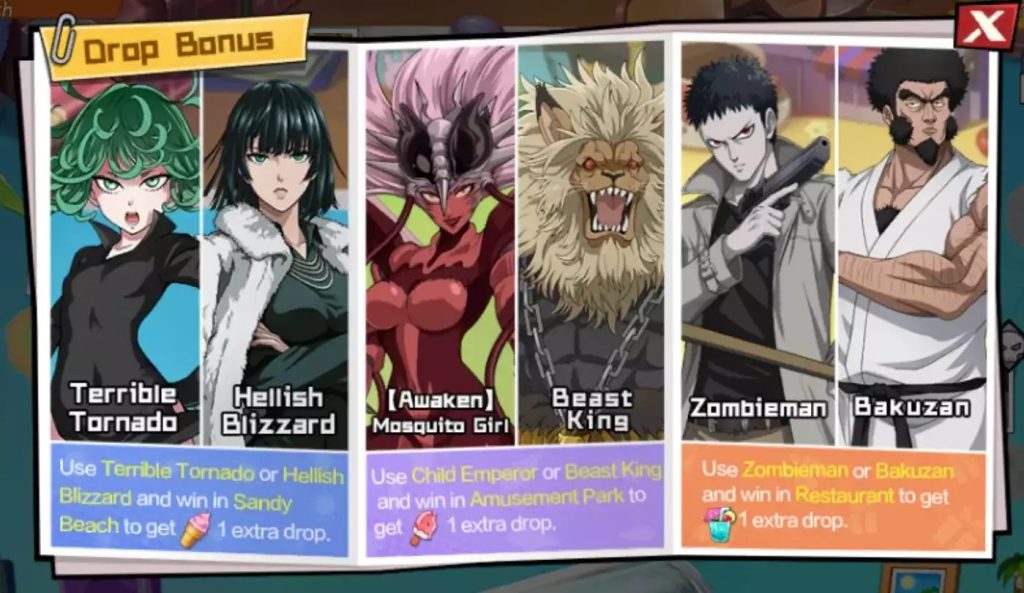 Character Bonus OPM