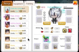 Profil dan Jutsu Code no Limiter | Ninja Heroes New Era