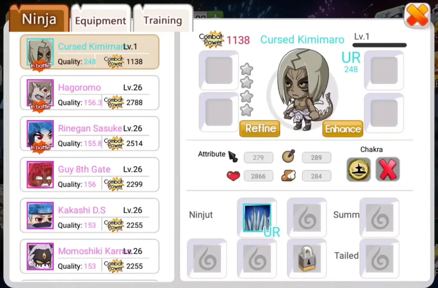 Profil dan Jutsu Cursed Kimimaro | Ninja Heroes New Era
