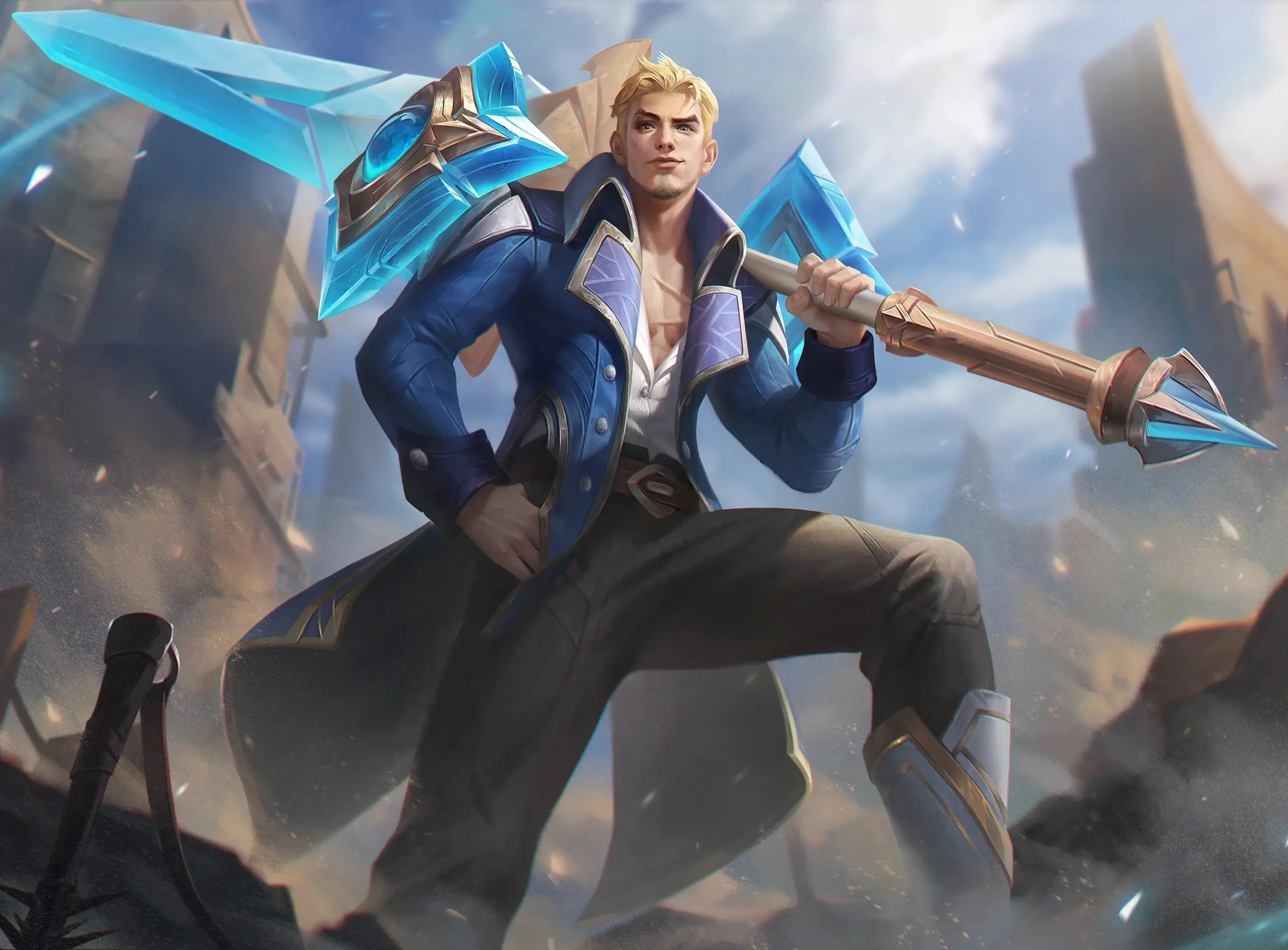 Fredrin, salah satu yang terkena nerf hero di season 33 mobile legends