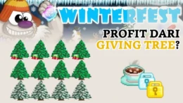 Profit WinterFest Growtopia: Combo Maut Giving Tree & Tree Decoration!
