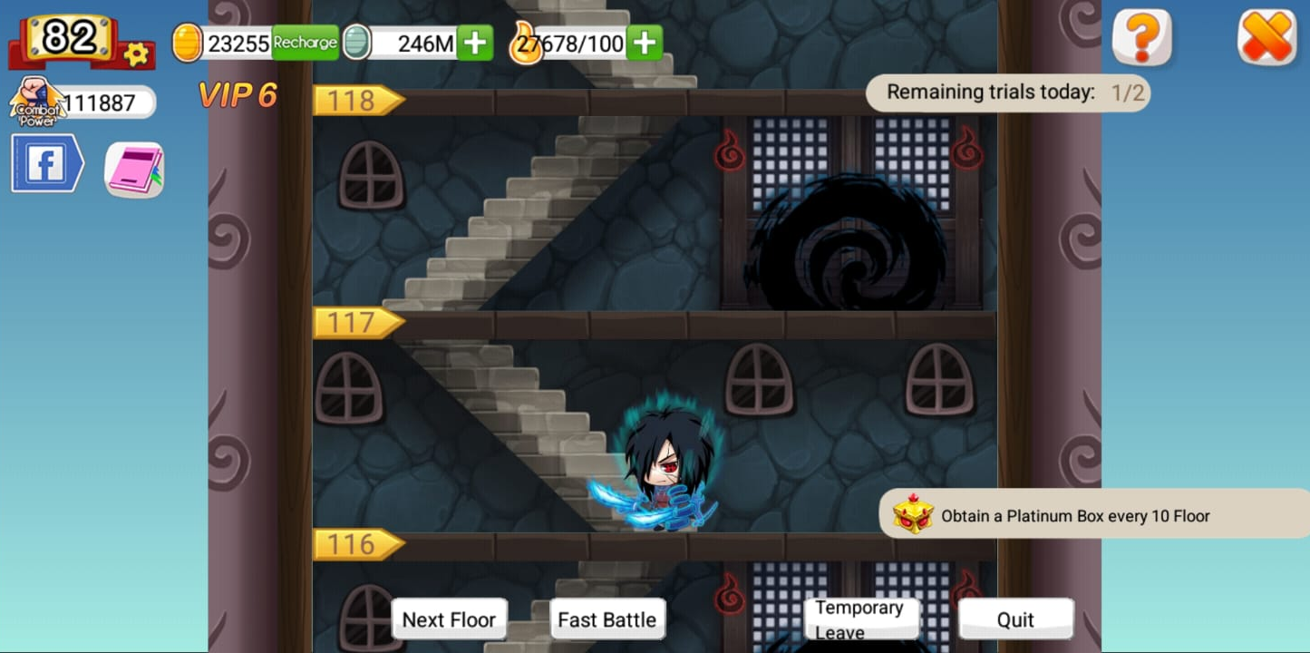 Panduan God Shinobi Tower Ninja Heroes New Era