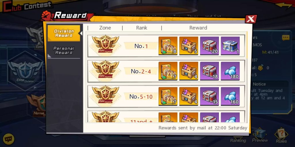 Hadiah Clan Club Contest