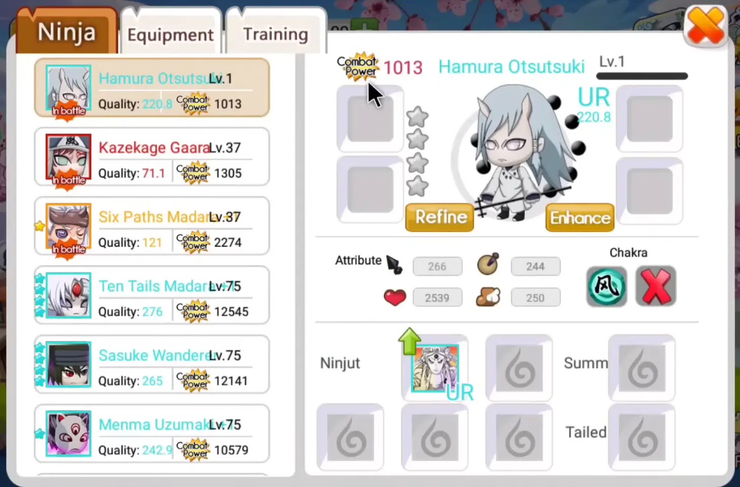 Profil dan Jutsu Hamura Otsutsuki di Ninja Heroes New Era