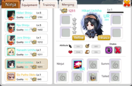 Profil dan Jutsu Hikari Uchiha | Ninja Heroes New Era