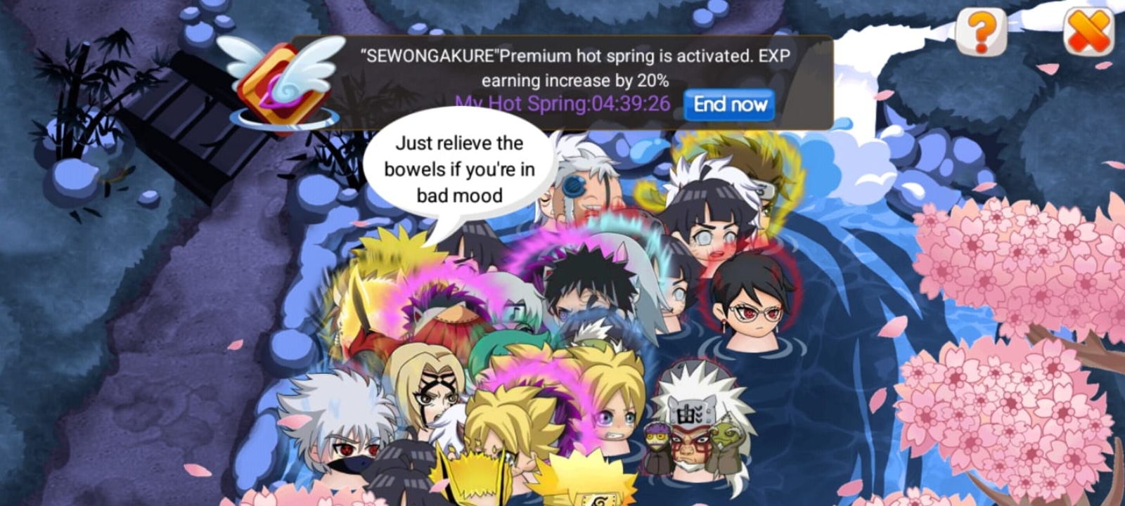 Panduan Hot Spring di Ninja Heroes New Era