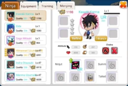 Profil dan Jutsu Kawaki Karma | Ninja Heroes New Era