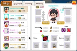 Profil dan Jutsu Mangekyou Sarada | Ninja Heroes New Era