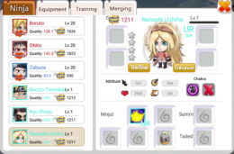 Profil dan Jutsu Nanashi Uchiha | Ninja Heroes New Era