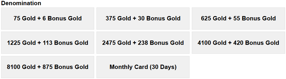 Pilihan Payment Ninja Heroes