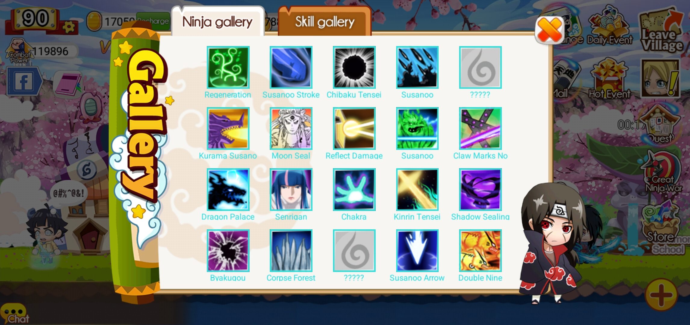 Panduan Pemilihan Tipe Jutsu di Ninja Heroes