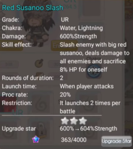 Review Jutsu Red Susanoo Slash dari Merz