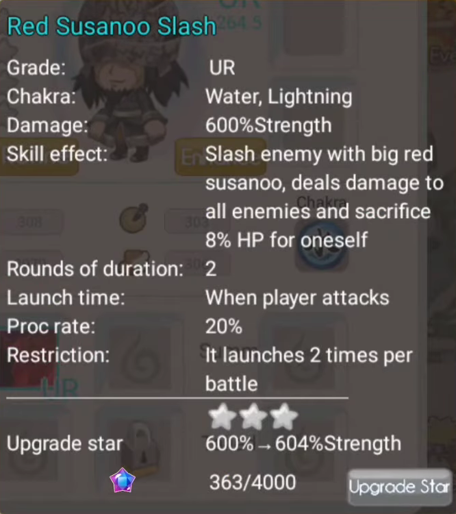 Review Jutsu Red Susanoo Slash dari Merz