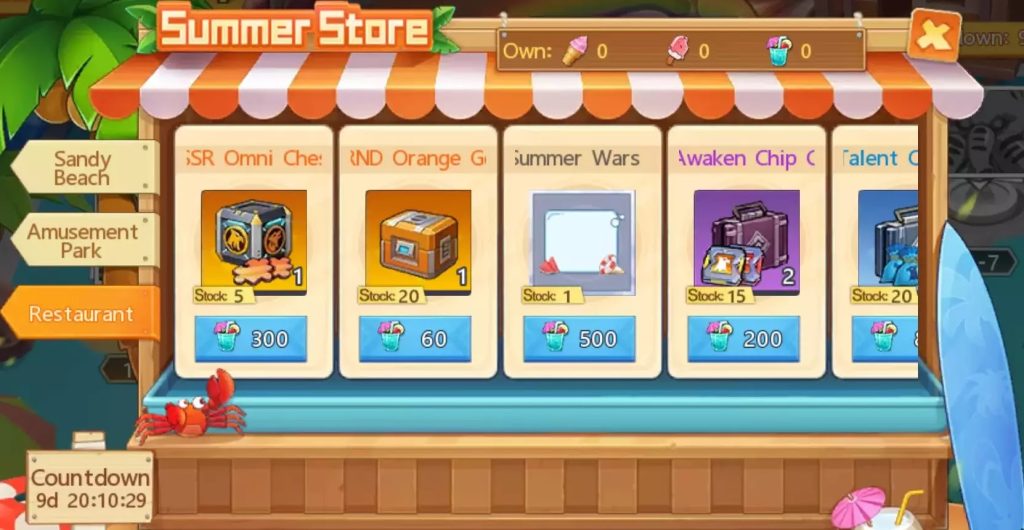 Restaurant Store OPM