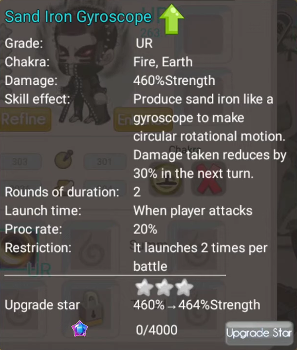 Review Jutsu Sand Iron Gyroscope dari Ryū Shinju