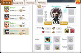 Profil dan Jutsu Ryū Shinju | Ninja Heroes New Era