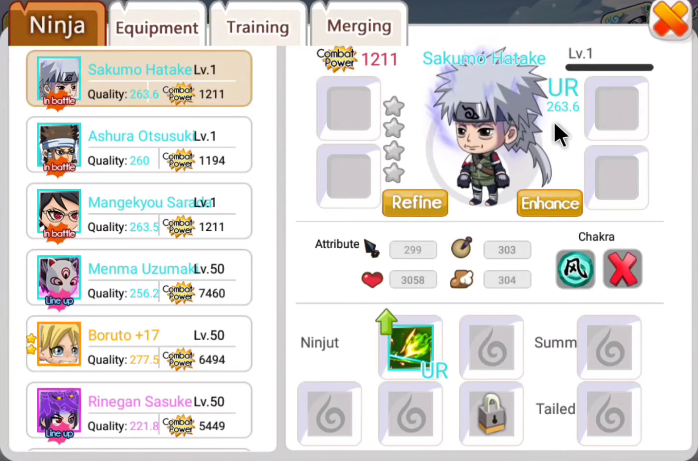Profil dan Jutsu Sakumo Hatake | Ninja Heroes New Era