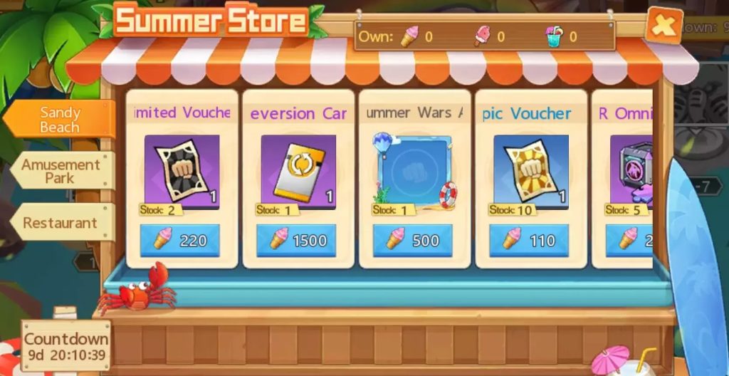 Sandy Beach Store OPM