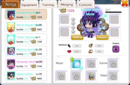 Profil dan Jutsu Sasuke Indra Mode | Ninja Heroes New Era