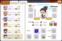 Profil dan Jutsu Shikamaru Hokage | Ninja Heroes New Era
