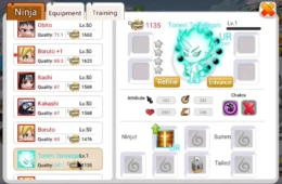 Profil dan Jutsu Toneri Tenseigan | Ninja Heroes New Era