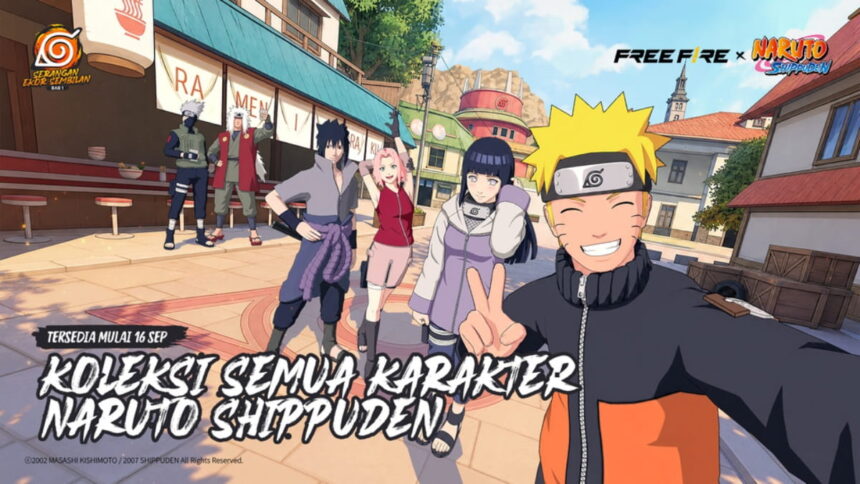 Free Fire x Naruto Shippuden Kembali dengan Kolaborasi Epik Bab 1