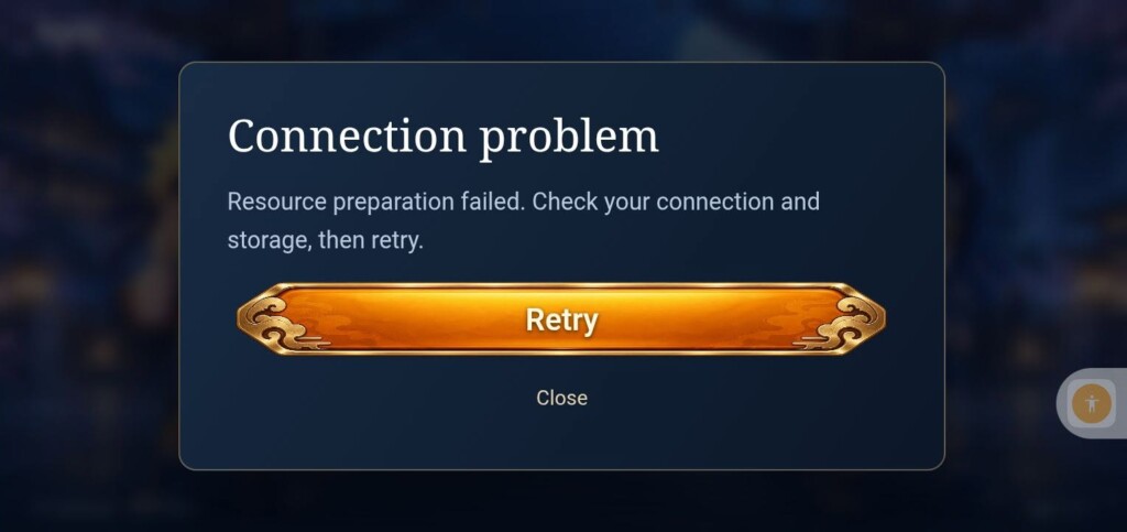 Chibi Wars Connection Problem