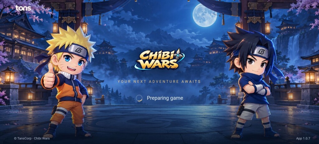 chibi wars prepraring game