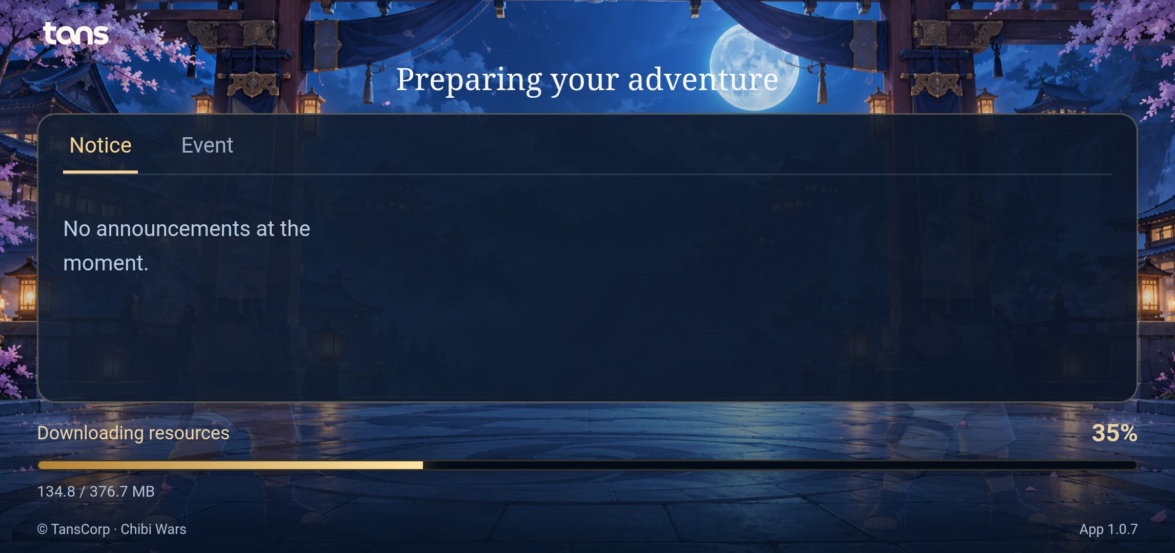 Chibi Wars Update UI