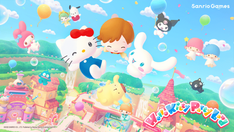 Hello Kitty Party Land Resmi Meluncur di Nintendo Switch