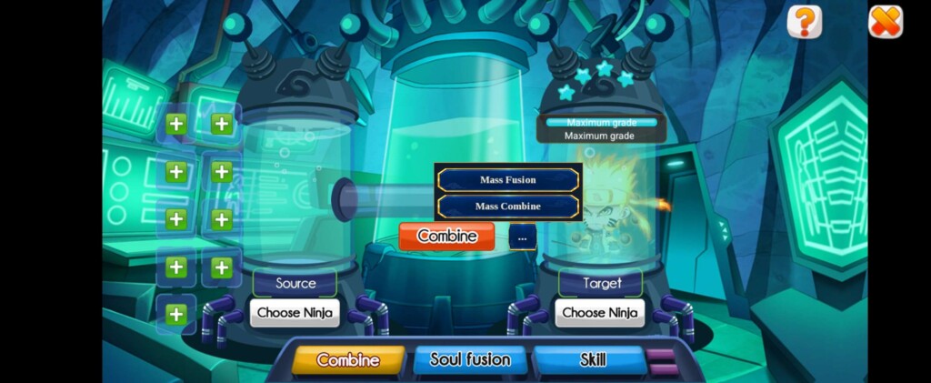 mass fusion dan mass combine