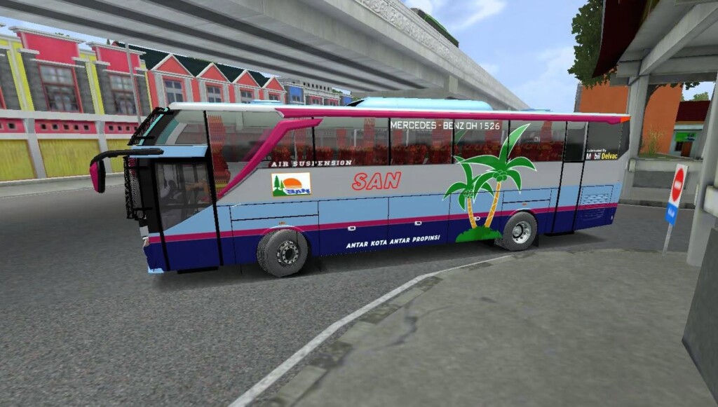 peningkatan grafis pada tekstur game di update bussid 4.6